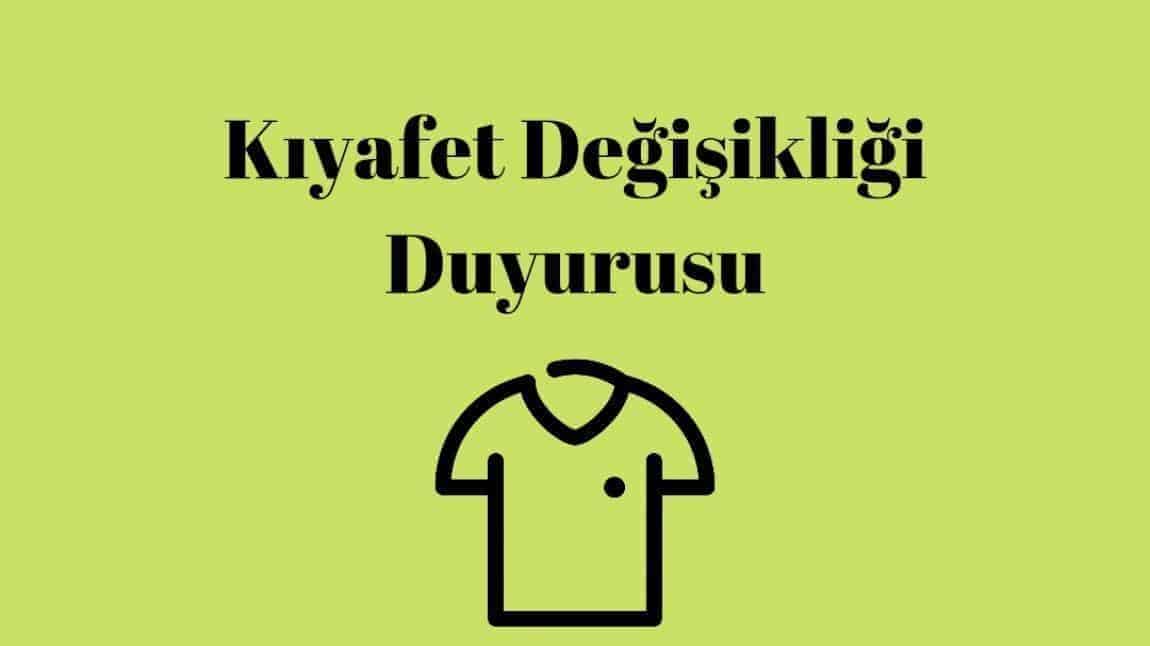 Okul Kıyafetlerimiz Değişti